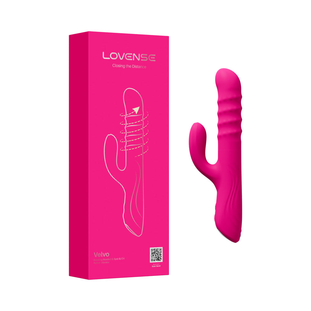 Lovense Velvo Rotating Bead Dual Stimulator Vibrator